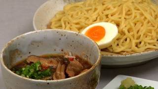 How to Make Tsukemen Dipping Ramen Noodles Recipe  Cooking with Dog [upl. by Eedak]