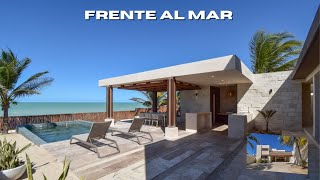 BELLÍSIMA casa FRENTE AL MAR en Chuburná Puerto Yucatán ¡con 5 recámaras 21000000 MXN [upl. by Airalav967]