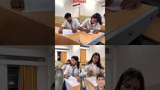 School me Exam ♥️📚💕short school love exam youtubeshorts [upl. by Ariamat]