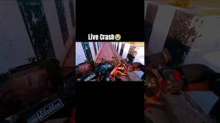 Ns125 crash 😭🤧 crash almostcrashed rider biker bikerider bikeride bikerace shorts [upl. by Hamehseer]