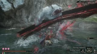 Sekiro  Deleting the Guardian Ape with Empowered Mortal Draw [upl. by Enitnatsnoc]