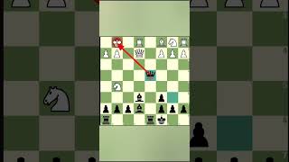 Brilliant King Trap 🤫 chess chessgame viralvideo [upl. by Atinar449]