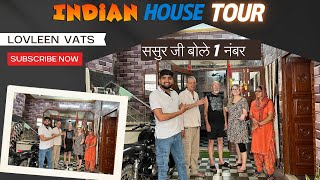 INDIAN HOUSE TOUR FOR MY AUSTRALIAN FATHERINLAW  HIS REACTION [upl. by Willabella265]