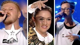 Best RAP Auditions on Romanias Got Talent  Românii au talent 2017 [upl. by Tabor]