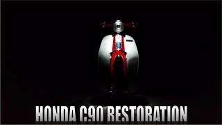 The Grand Finale Part 6  Honda C90 FULL RESTORATION [upl. by Ettenuj518]