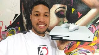 GANHEI UM XBOX ONE S  CONHEÃ‡A A LOJA DE VÃDEO GAMES MAIS BARATA DA SANTA EFIGÃŠNIA [upl. by Letnoj]