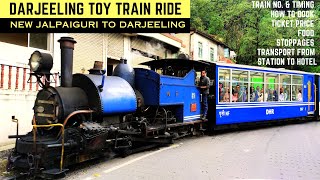 Darjeeling Toy Train  NJP to Darjeeling By Toy Train Full Journey  Ticket Booking Price Timings [upl. by Asselam881]