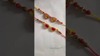 rakhi kaise banaen handmade rakhi making [upl. by Shoifet]