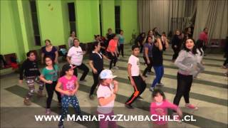 Hipnotizame Wisin y Yandel  Maria Paz Zumba Chile [upl. by Llemor53]