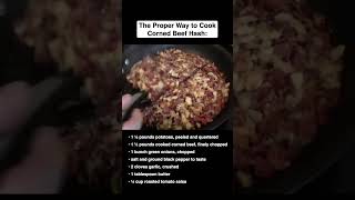 How to Make Chef Johns Corned Beef Hash [upl. by Romie114]