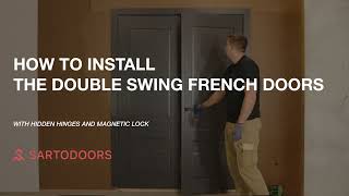 DIY French Door Installation Guide for a Stylish Home Upgrade [upl. by Nakhsa]