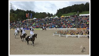 Ausschnitt Marbacher Hengstparaden 2024  Springquadrille [upl. by Kristy]