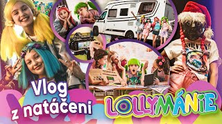 Den s Lollipopz na natáčení🍭🎬│ LOLLYMÁNIE [upl. by Amehsyt]