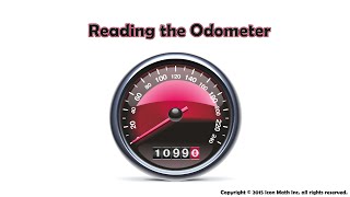 Reading the Odometer Rounding Large Whole Numbers to the Nearest Ten with a Carry [upl. by Selie437]