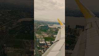 ✈️View from the PlaneBye Manila airplane takeoff funcebupacific shorts vacation shortsvideo [upl. by Maribeth]