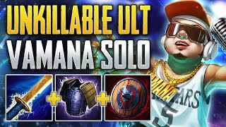 UNKILLABLE BULLY Vamana Solo Gameplay SMITE Ranked Conquest [upl. by Hnilym]