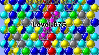 Bubble Shooter Game  Full Level 675 [upl. by Egwan]