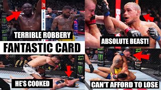 UFC Paris Fight Night Moicano vs SaintDenis Full Card Recaction And Breakdown [upl. by Eleonore]