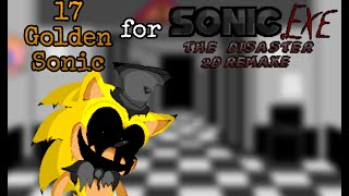 17 Golden Sonic Haunts TD2D MOD BY exdeadlymclazy8834 SPECIAL MESSAGE AT THE END [upl. by Neraa280]