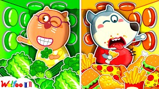 Vous Préférez Alimentation Saine vs Malbouffe 🍔 Dessin Animé Pour Bébé 🎉 Collection Dépisodes [upl. by Naelcm844]