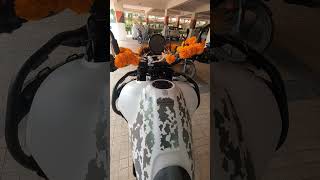 Royal Enfield Himalayan 450  Kamet White  New bike  himalayan 450 himalayan450 royalenfield [upl. by Nutsud]