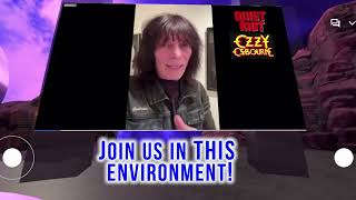 Rudy Sarzo Fan QampA Sat Nov 16th Noon PST  3pm EST  8pm UK Time [upl. by Fairman874]