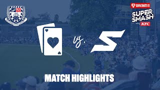 Match Highlights  HEARTS Win a Final Over Thriller  Auckland Hearts vs Otago Sparks [upl. by Dirgni641]