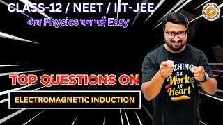 MustSolve Magnetic Flux amp Electromagnetic Induction Problems for JEE amp NEET  Class12 Physics [upl. by Aineles]