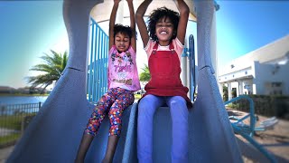 Naiah and Elli Sibling Rivalry at the Playground [upl. by Oak504]