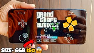 OMG REAL GTA 5 ON PPSSPP 🤔 GTA V PPSSPP  MUST WATCH [upl. by Hgielyk]