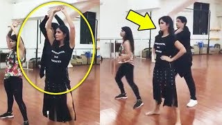 Katrina Kaifs DANCE REHEARSAL With Shiamak Davar [upl. by Darra]