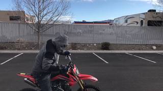 TaoTao DB27 125cc Dirt Bike Review [upl. by Jackie]