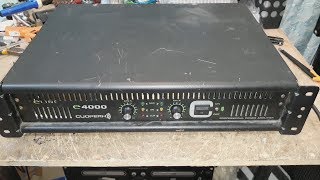 Amplificador couperh 4000 sin sonido en un canal [upl. by Gibun]