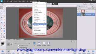 Adobe Photoshop Elements 12 Tutorial Layers Employee Group Training 101 [upl. by Ecela]