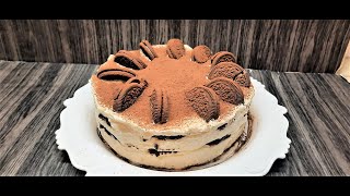 Tiramisu z ciastkami Oreo  Ciasto bez pieczenia [upl. by Yeoz]