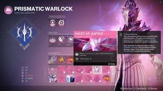 HOW TO GET NEW PRISMATIC FRAGMENT FACET OF JUSTICE  Destiny 2 Final Shape [upl. by Octavian]