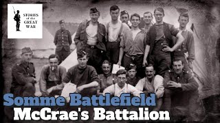 Scottish Footballers at the Somme  McCraes Battalion 16th Royal Scots [upl. by Aggie]