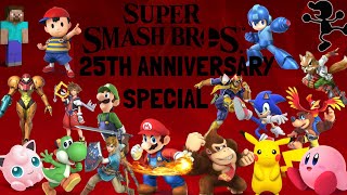 Super Smash Bros Ultimate Gameplay Happy 25th Anniversary to Super Smash Bros [upl. by Marden]