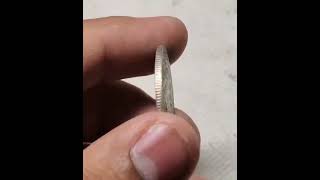 Nepal silver coincoincollection coin money antique nepal shorts trending shortsvideo [upl. by Avra]