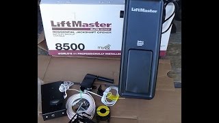 Install LiftMaster 8500 Jackshaft Garage Door Opener [upl. by Haral]