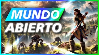 Top 10 JUEGOS de MUNDO ABIERTO ¡Imperdibles [upl. by Richara]