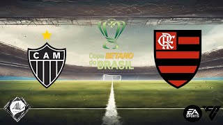 AtléticoMG x Flamengo  Final Copa do Brasil 2024  Jogo de Volta  EA FC [upl. by Imuya]