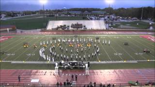 Otsego high school marching band 2013 East Kentwood band invitational [upl. by Switzer]