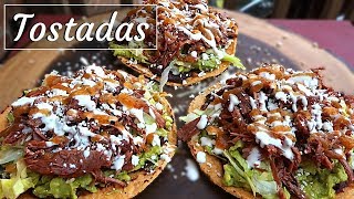 Tostadas de Pierna  La Capital [upl. by Ginnifer249]