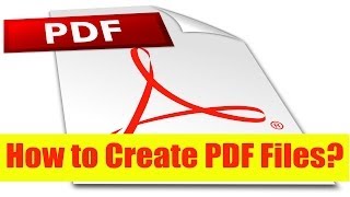 How to Create PDF files from any Application [upl. by Nanyk587]