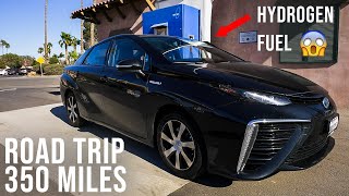 Toyota Mirai ROADTRIP  Los Angeles to San Jose  Hydrogen Fuel Cell Vehicle [upl. by Karyn]