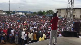 Le pouvoir au peuple Mamadou Koulibaly LIDER ovationné à Yopougon 22102016 [upl. by Lesna26]