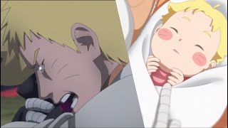 Naruto Crying Over Borutos Death  Naruto Remembers Baby Boruto  Last Episode [upl. by Ayoral]