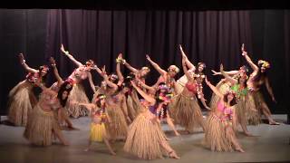 2018  Bianca Surgaly amp Alumnas  Danza Hawaiana  He mele no lilo Disney [upl. by Zeta]