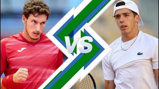 Pablo CarrenoBusta vs Arthur Cazaux  MALAGA 2023 [upl. by Jeralee]